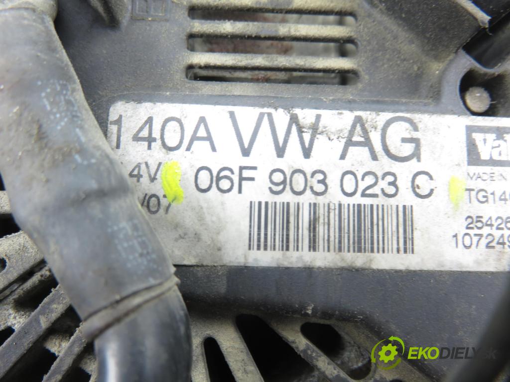 AUDI A3 (8L1) HB 2001 96,00 1.9 TDI PD 130 - ASZ 1896,00 Alternátor 06F903023C (Alternátor)
