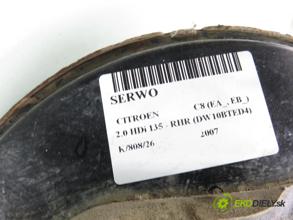 CITROEN C8 (EA_, EB_) MINIVAN 2007 100,00 2.0 HDi 135 - RHR (DW10BTED4) 1997,00 Posilovač 03786243014 (Servočerpadlo)