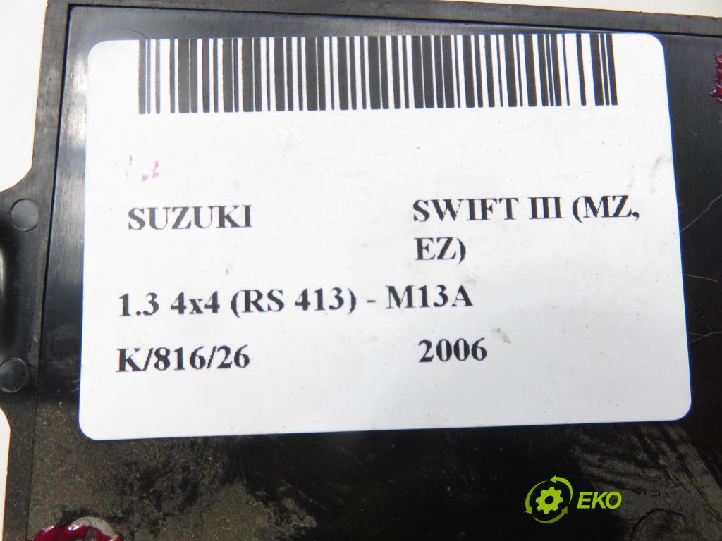 SUZUKI SWIFT III (MZ, EZ) HB 2006 68,00 1.3 4x4 (RS 413) - M13A 1328,00 MODUL zámku centrálneho 3866062J0
