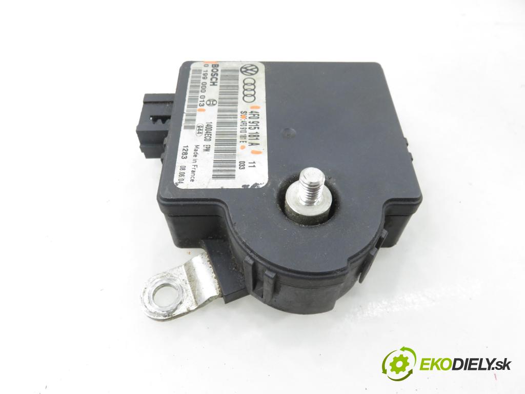 AUDI A6 (4F2, C6) SEDAN 2004 165,00 3.0 TDI quattro - BMK 2967,00 MODUL akumulátora 0199000013 ; 4F0910181E ; 4F0915181A