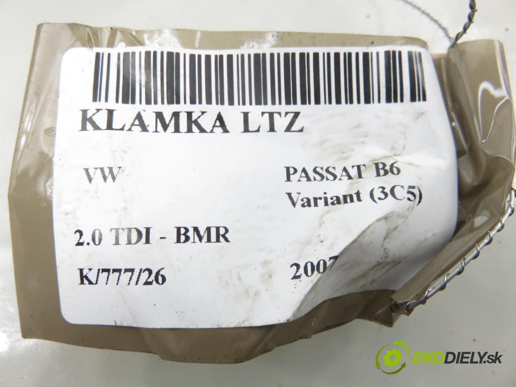 VW PASSAT B6 Variant (3C5) KOMBI 2007 125,00 2.0 TDI - BMR 1968,00 klika LTZ