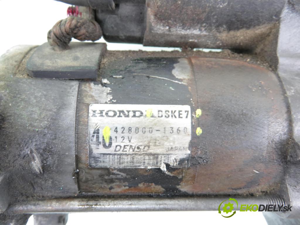 HONDA ACCORD VII (CL, CN) SEDAN 2004 114,00 2.0 (CL7) - K20A6 1998,00 startér 4280001360 ; DSKE7 (Startér)
