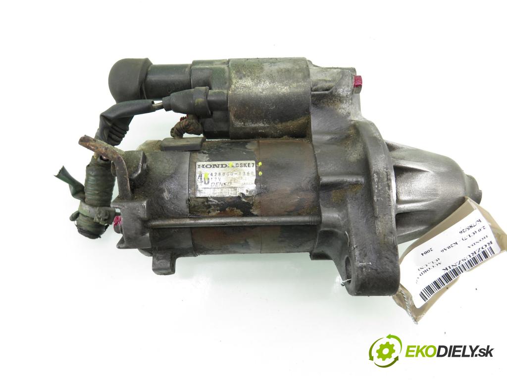 HONDA ACCORD VII (CL, CN) SEDAN 2004 114,00 2.0 (CL7) - K20A6 1998,00 startér 4280001360 ; DSKE7 (Startér)