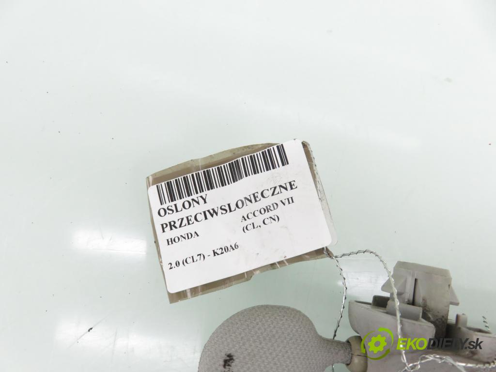HONDA ACCORD VII (CL, CN) SEDAN 2004 114,00 2.0 (CL7) - K20A6 1998,00 kryty protislnečné