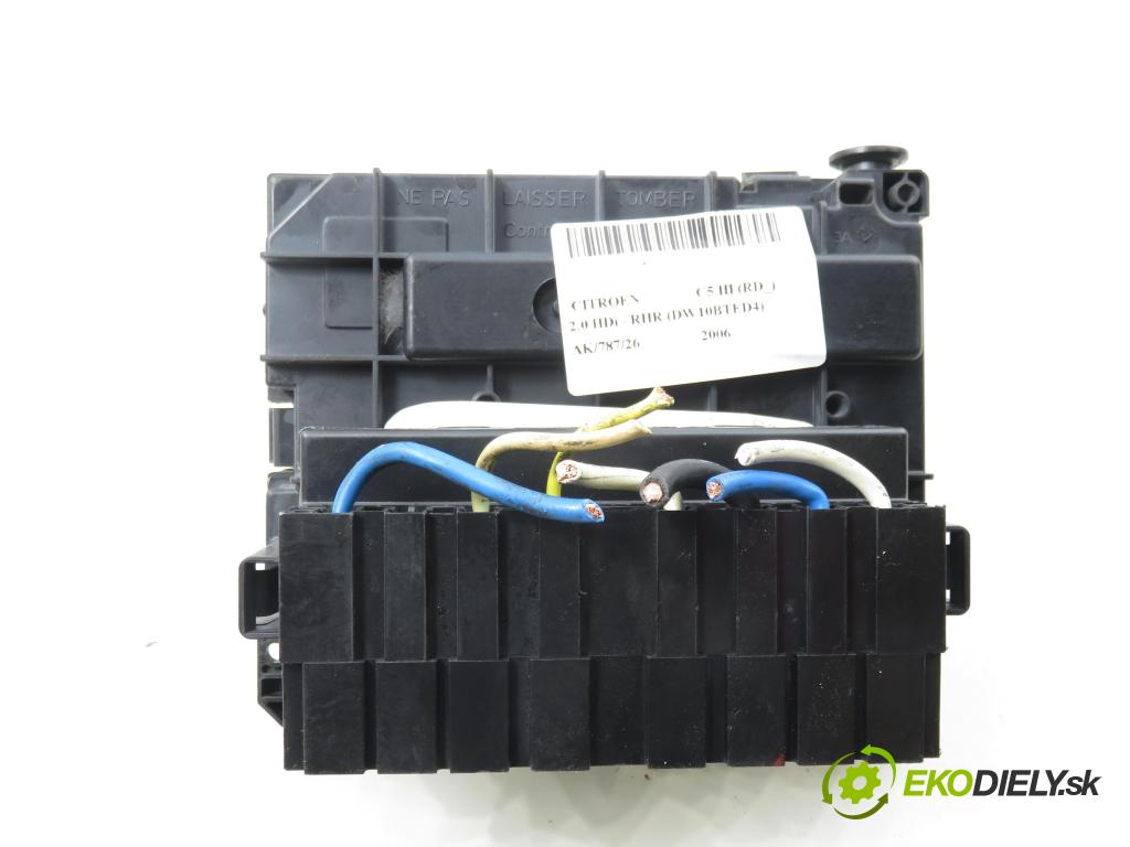 CITROEN C5 III (RD_) SEDAN 2006 100,00 2.0 HDi - RHR (DW10BTED4) 1997,00 MODUL BSM 9675877980