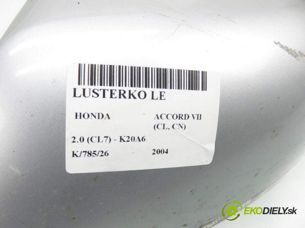 HONDA ACCORD VII (CL, CN) SEDAN 2004 114,00 2.0 (CL7) - K20A6 1998,00 zpětné zrcátko LE