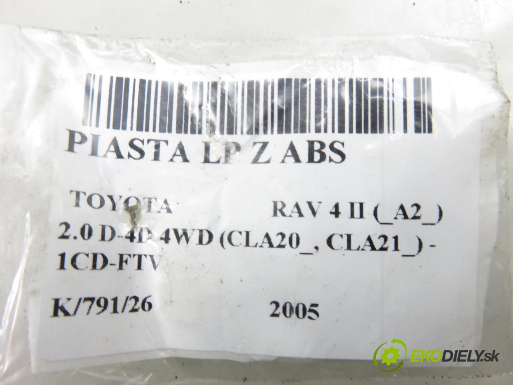 TOYOTA RAV 4 II (_A2_) SUV 2005 85,00 2.0 D-4D 4WD 116 - 1CD-FTV 1995,00 náboj LP ABS
