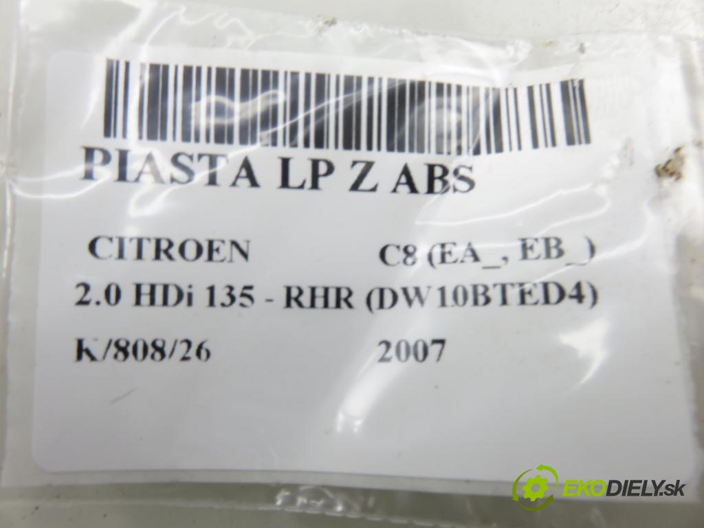 CITROEN C8 (EA_, EB_) MINIVAN 2007 100,00 2.0 HDi 135 - RHR (DW10BTED4) 1997,00 náboj LP ABS