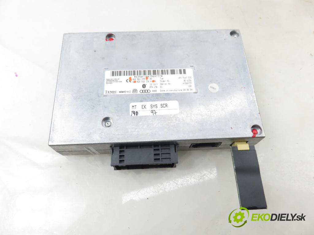 AUDI A6 (4F2, C6) SEDAN 2004 165,00 3.0 TDI quattro - BMK 2967,00 MODUL BLUETOOTH 4E0910336A ; 4E0862335