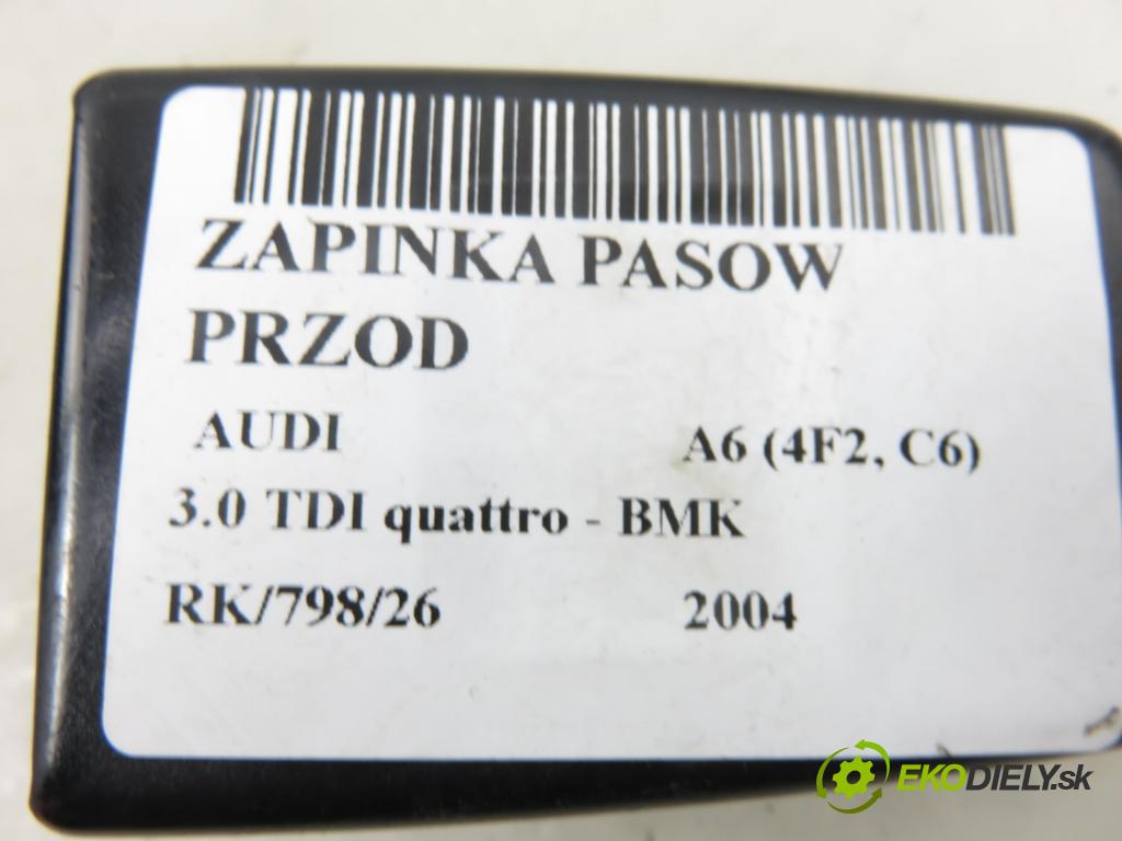 AUDI A6 (4F2, C6) SEDAN 2004 165,00 3.0 TDI quattro - BMK 2967,00 zapínače pásov predný 8E0857755D