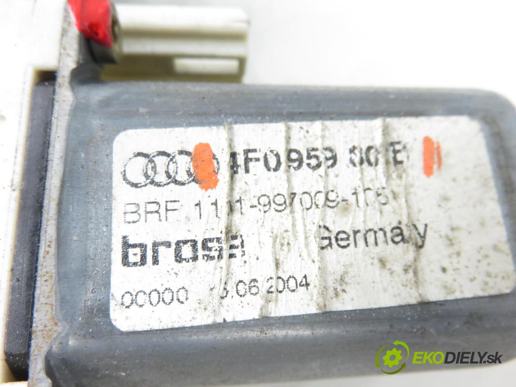 AUDI A6 (4F2, C6) SEDAN 2004 165,00 3.0 TDI quattro - BMK 2967,00 mechanismus oken 4F0837461C ; 4F0959801B