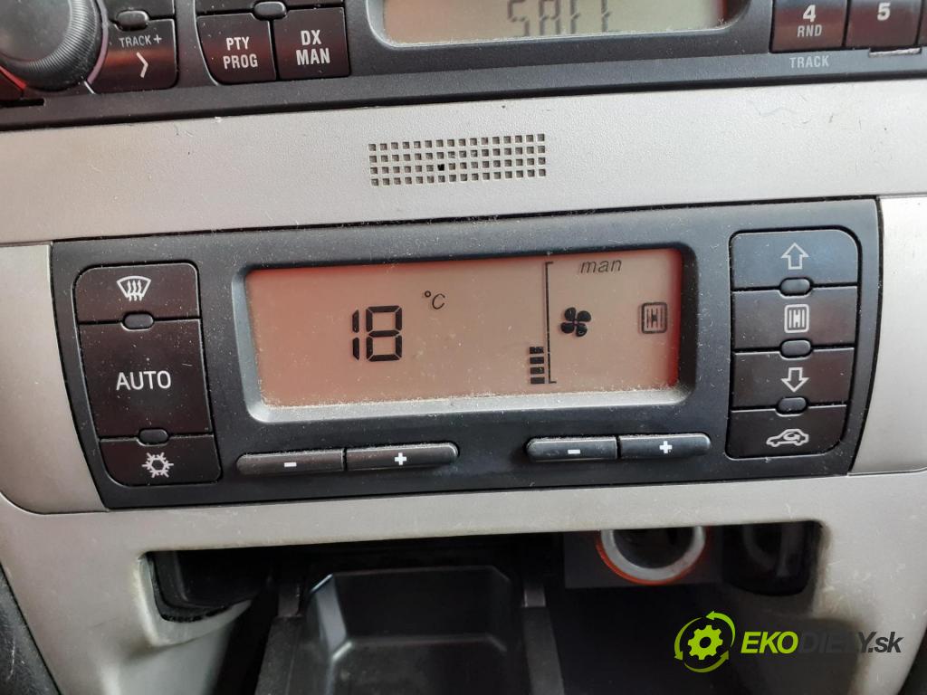 SEAT LEON (1M1) HB 2000 81,00 1.9 TDI 110 - ASV 1896,00 Panel topení KLIMATRONIK 1M0820043E ; 5HB00797810