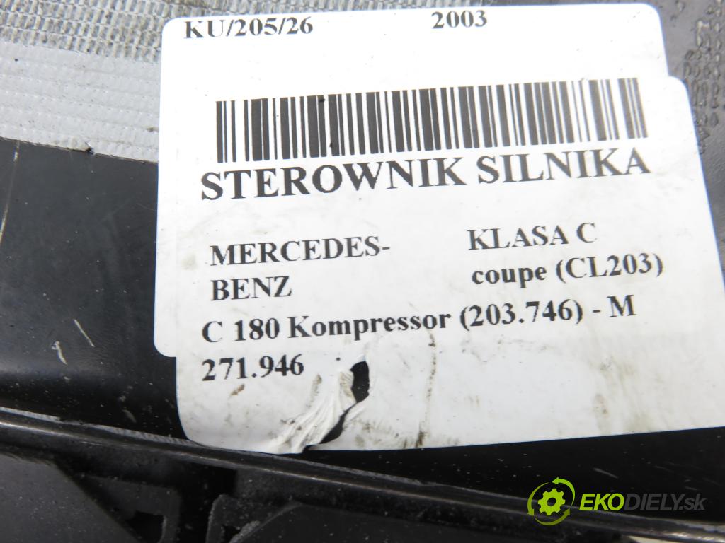 MERCEDES-BENZ KLASA C coupe (CL203) COUPE 2003 105,00 C 180 Kompressor (203.746) - M 271.946 1796,00 Riadiaca jednotka Motor 5WK90479 ; 2711535579