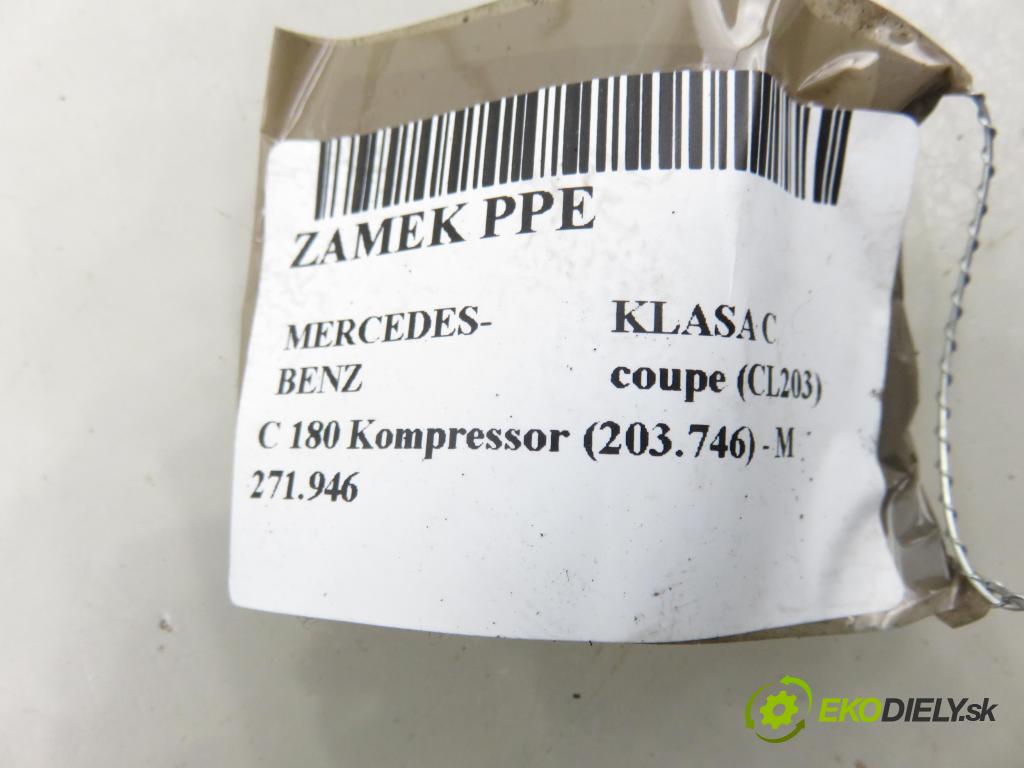 MERCEDES-BENZ KLASA C coupe (CL203) COUPE 2003 105,00 1.8 C 180 Kompressor 143 - M 271.946 1796,00 zámok 004138112629