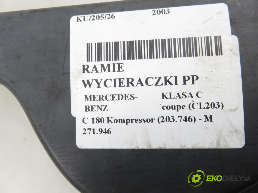 MERCEDES-BENZ KLASA C coupe (CL203) COUPE 2003 105,00 1.8 C 180 Kompressor 143 - M 271.946 1796,00 RAMENO: stierače PP 2038200644