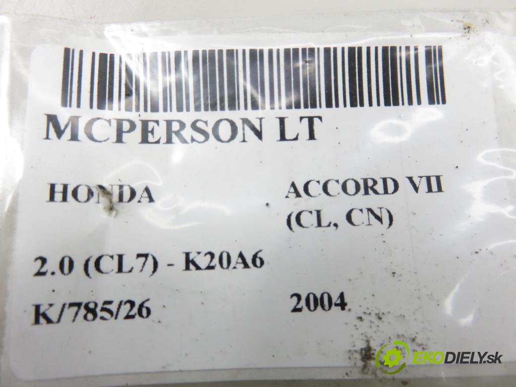 HONDA ACCORD VII (CL, CN) SEDAN 2004 114,00 2.0 (CL7) - K20A6 1998,00 MCPERSON LT