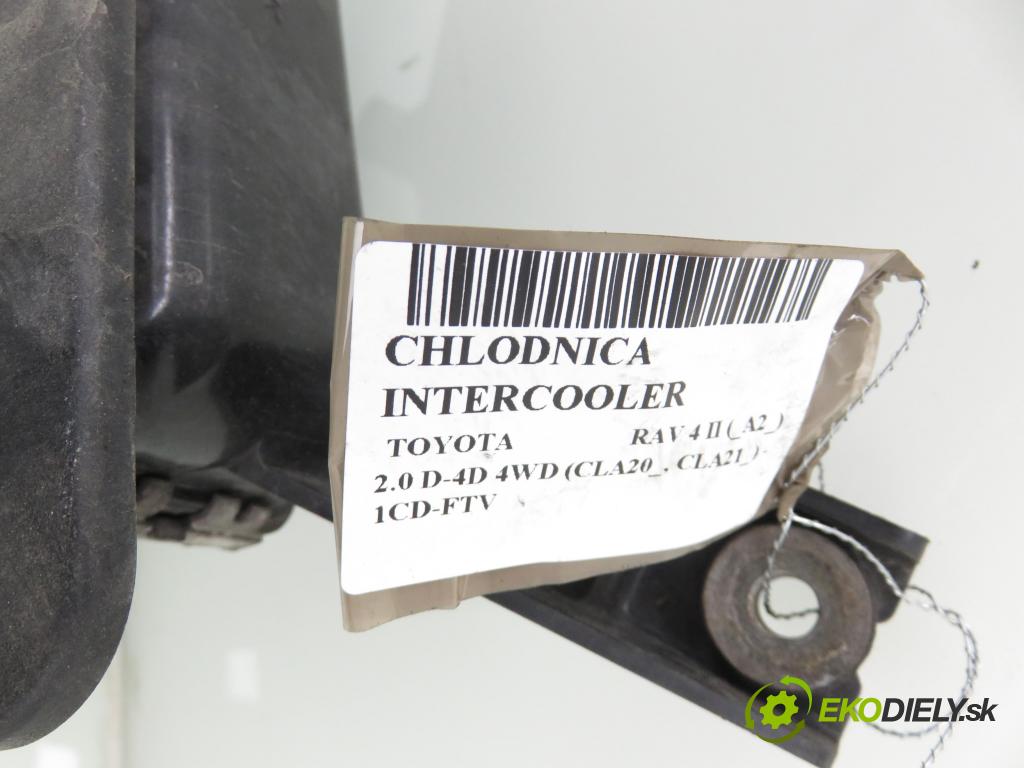 TOYOTA RAV 4 II (_A2_) SUV 2003 85,00 2.0 D-4D 4WD (CLA20_, CLA21_) - 1CD-FTV 1995,00 chladič intercooler