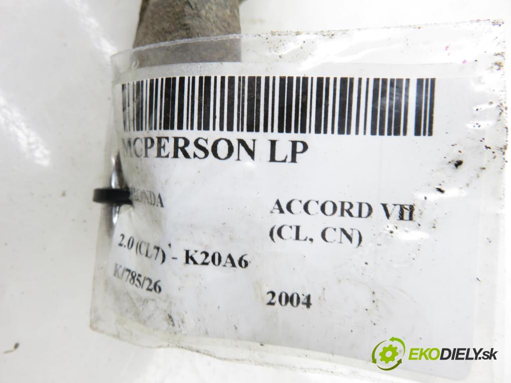 HONDA ACCORD VII (CL, CN) SEDAN 2004 114,00 2.0 (CL7) - K20A6 1998,00 MCPERSON LP