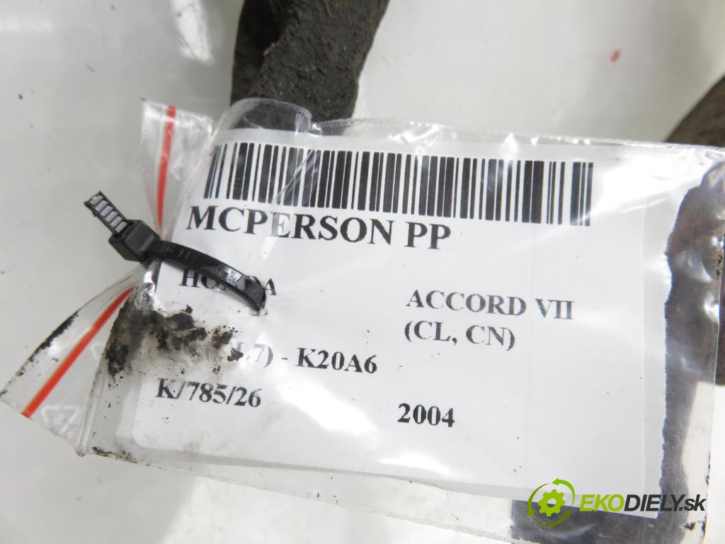 HONDA ACCORD VII (CL, CN) SEDAN 2004 114,00 2.0 (CL7) - K20A6 1998,00 MCPERSON PP