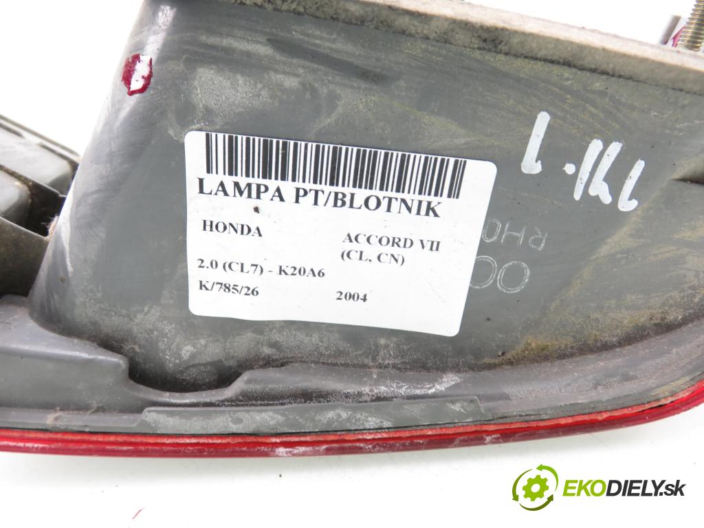 HONDA ACCORD VII (CL, CN) SEDAN 2004 114,00 2.0 (CL7) - K20A6 1998,00 Svetlo pravé zadné P3212R
