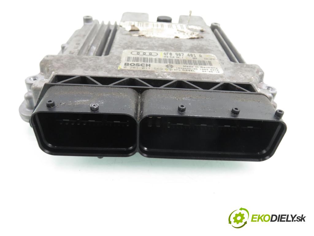AUDI A6 (4F2, C6) SEDAN 2004 165,00 3.0 TDI quattro - BMK 2967,00 Riadiaca jednotka Motor 0281011569 ; 4F0907401A ; 4F0910401F