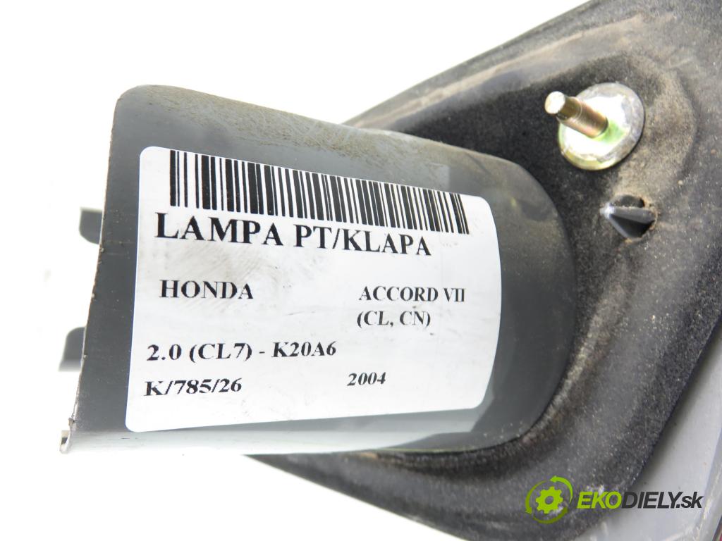 HONDA ACCORD VII (CL, CN) SEDAN 2004 114,00 2.0 (CL7) - K20A6 1998,00 světlo pravé zadní kufr P3214R
