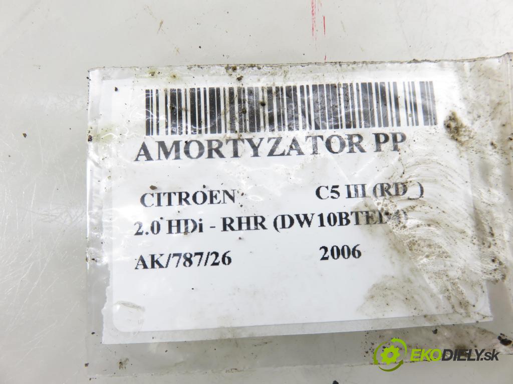 CITROEN C5 III (RD_) SEDAN 2006 100,00 2.0 HDi - RHR (DW10BTED4) 1997,00 tlumič PP