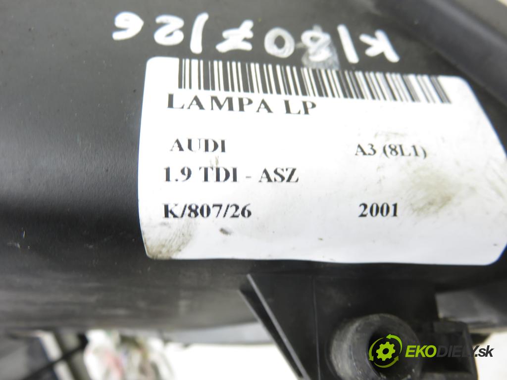 AUDI A3 (8L1) HB 2001 96,00 1.9 TDI - ASZ 1896,00 Svetlo LP