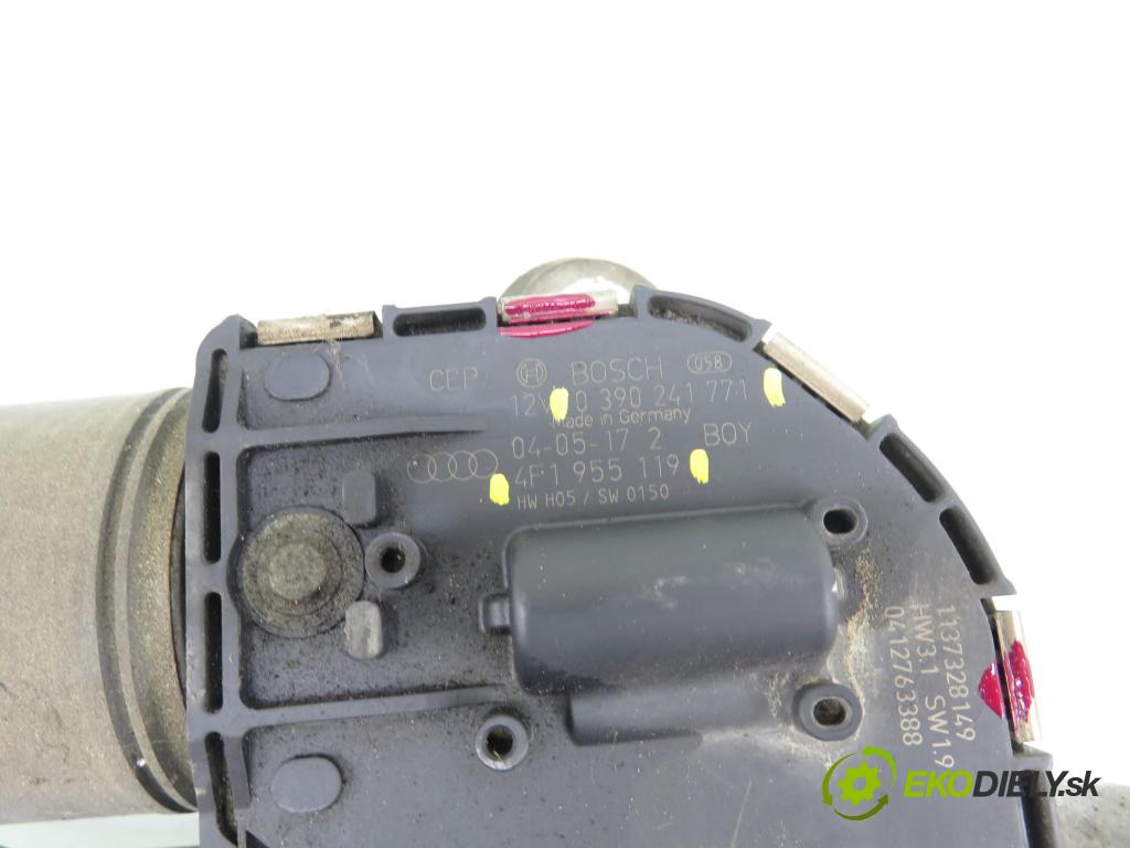 AUDI A6 (4F2, C6) SEDAN 2004 165,00 3.0 TDI quattro - BMK 2967,00 MECHANISMUS/ motorek stěračů 4F1955023A ; 3397020827 ; 4F1955119
