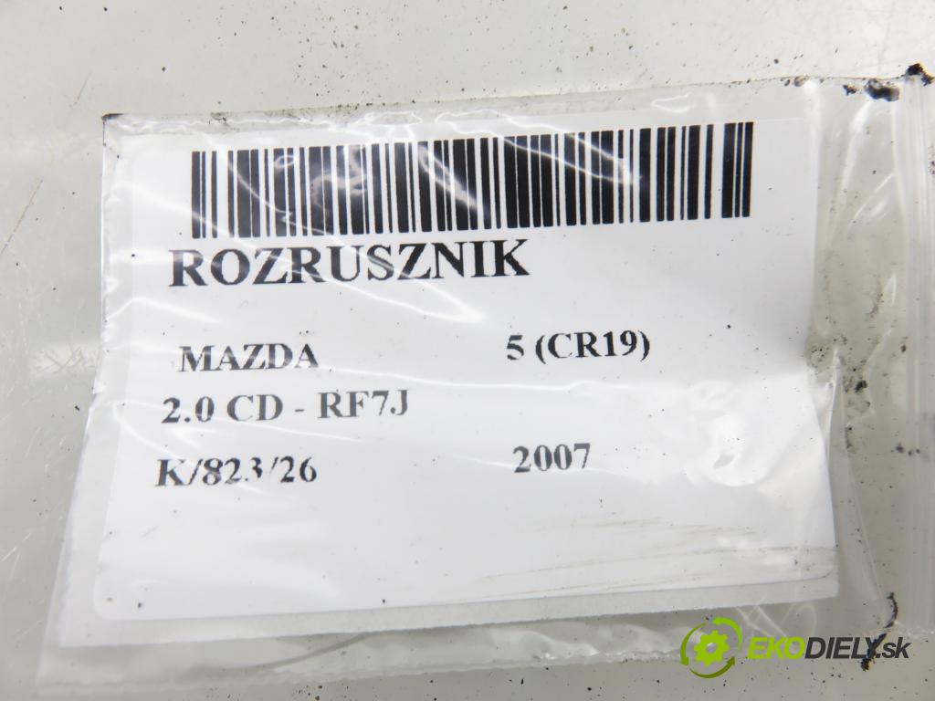 MAZDA 5 (CR19) MINIVAN 2007 105,00 2.0 MZR-CD 143 - RF7J 1998,00 Štartér M002T88671 (Štartér)