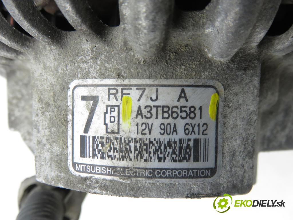 MAZDA 5 (CR19) MINIVAN 2007 105,00 2.0 MZR-CD 143 - RF7J 1998,00 Alternátor A3TB6581 (Alternátor)