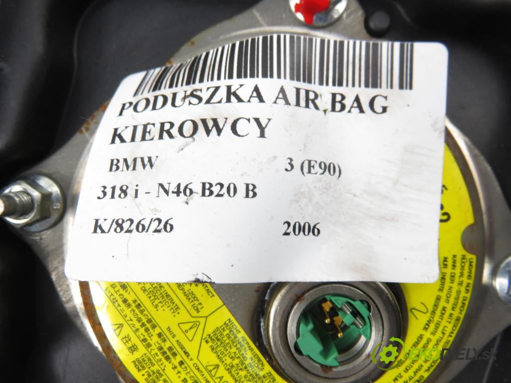 BMW 3 (E90) SEDAN 2006 95,00 318 i 129 - N46 B20 B 1995,00 AirBag air BAG volantu 6199001