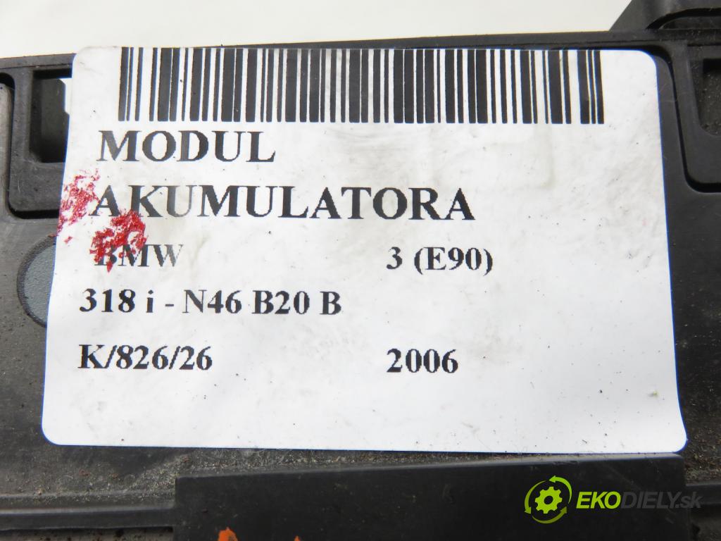 BMW 3 (E90) SEDAN 2006 95,00 318 i 129 - N46 B20 B 1995,00 MODUL akumulátora 6936649