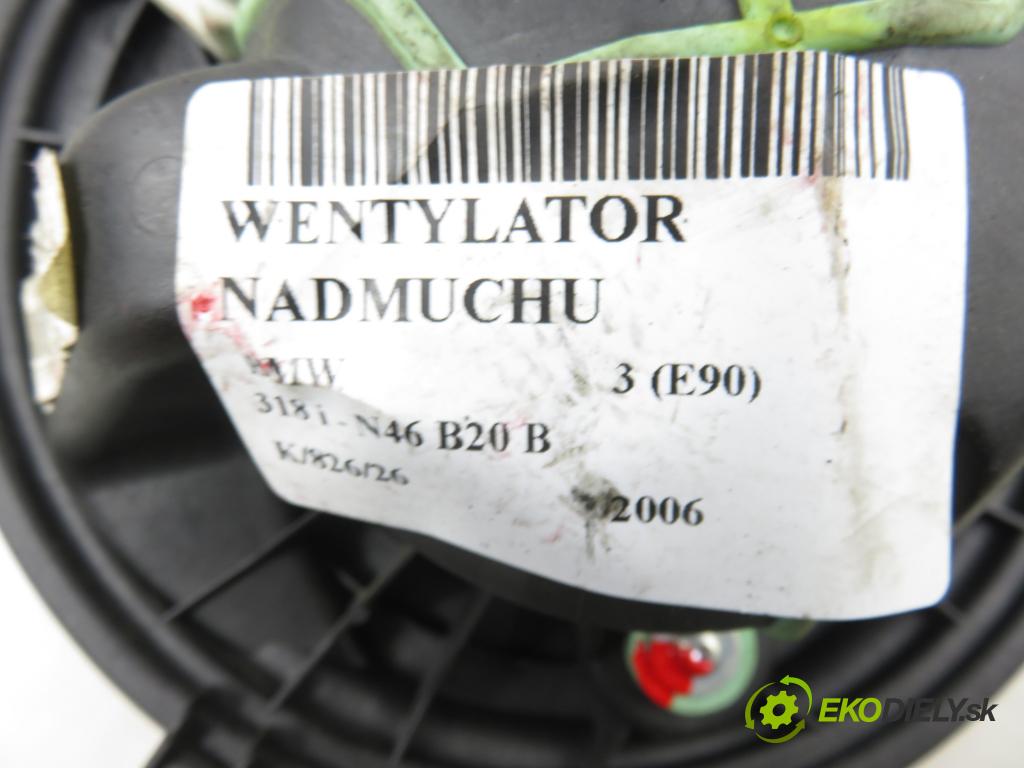 BMW 3 (E90) SEDAN 2006 95,00 318 i 129 - N46 B20 B 1995,00 Ventilátor vetráku 985464F ; 985465S