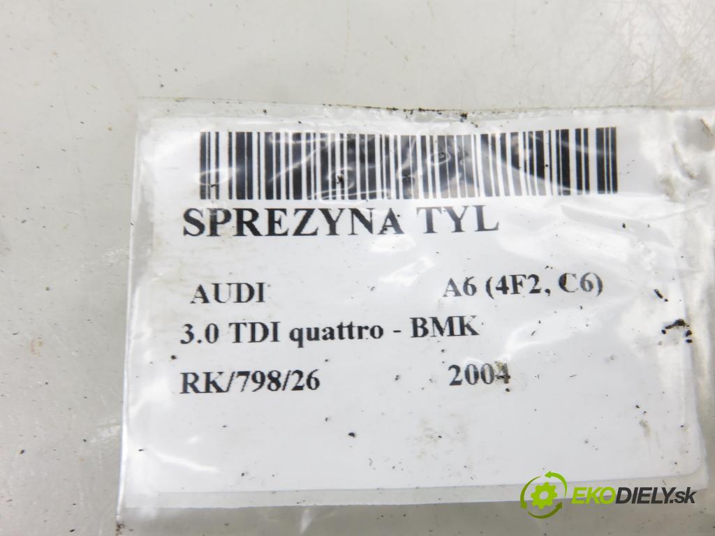 AUDI A6 (4F2, C6) SEDAN 2004 165,00 3.0 TDI quattro - BMK 2967,00 Pružina zadné R10364