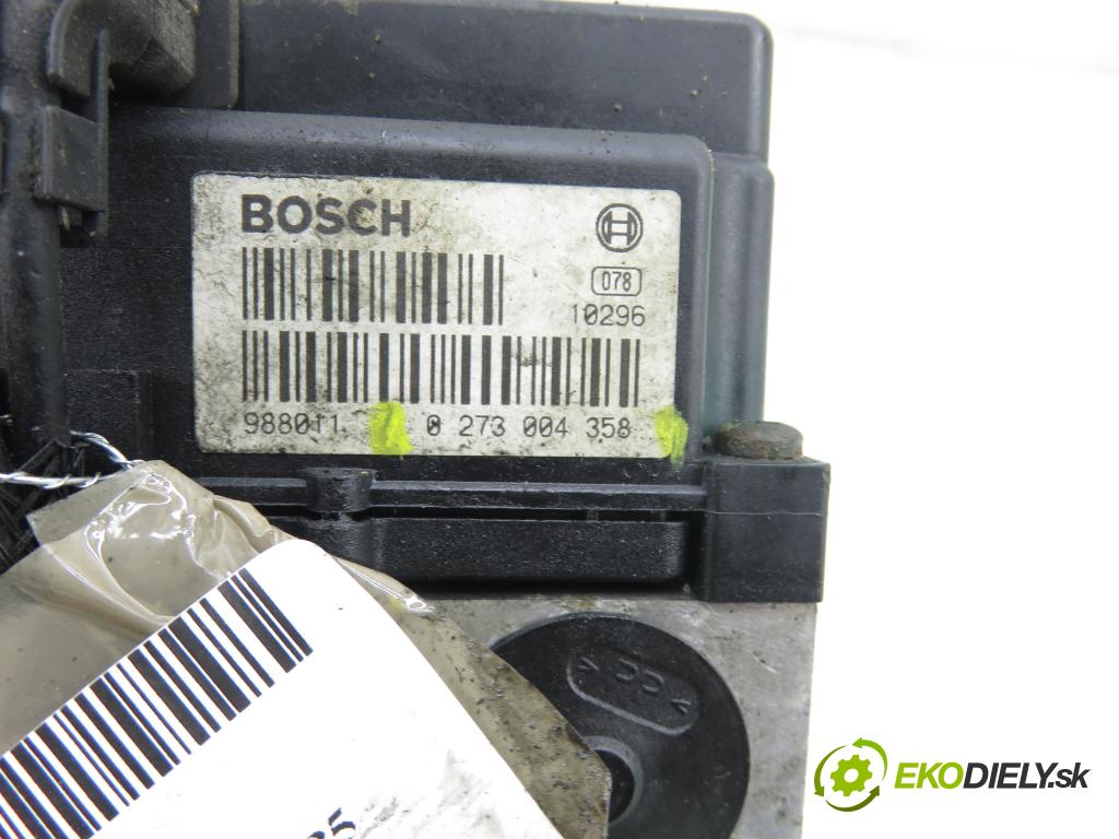 VW PASSAT B5 (3B2) SEDAN 2000 85,00 1.9 TDI - AJM 1896,00 Pumpa ABS 0273004358 ; 0265220525 ; 8E0614111AH (Pumpa ABS)