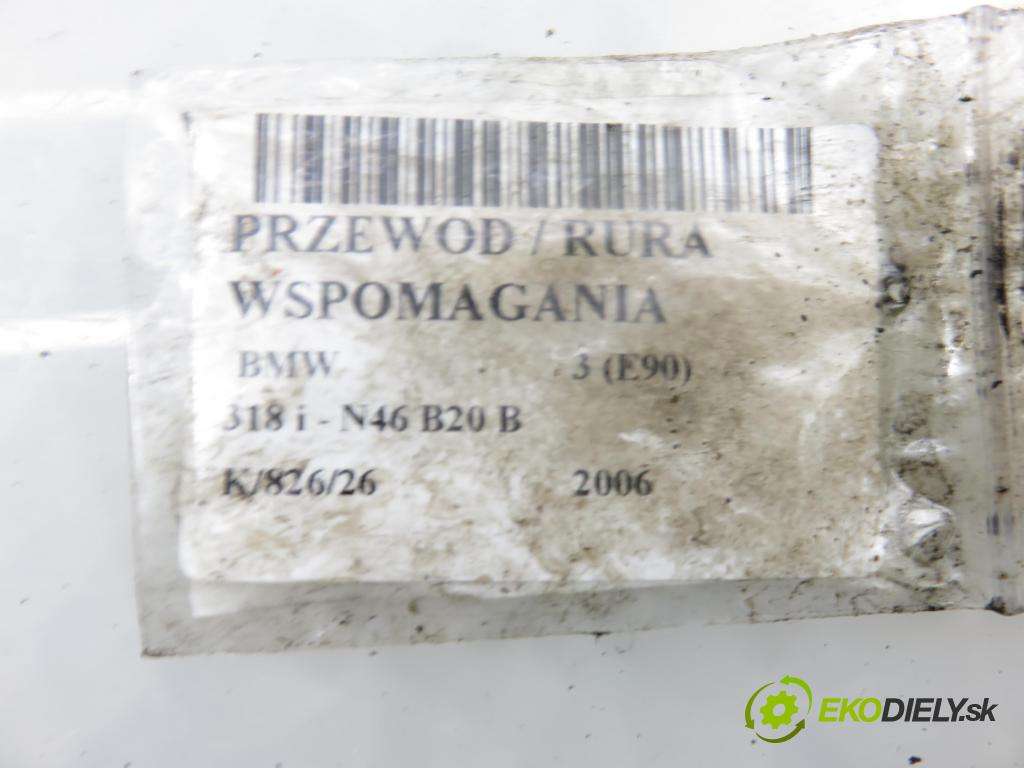 BMW 3 (E90) SEDAN 2006 95,00 318 i 129 - N46 B20 B 1995,00 rúrka / Rúra servočerpadlo 6764768 ; 6771106
