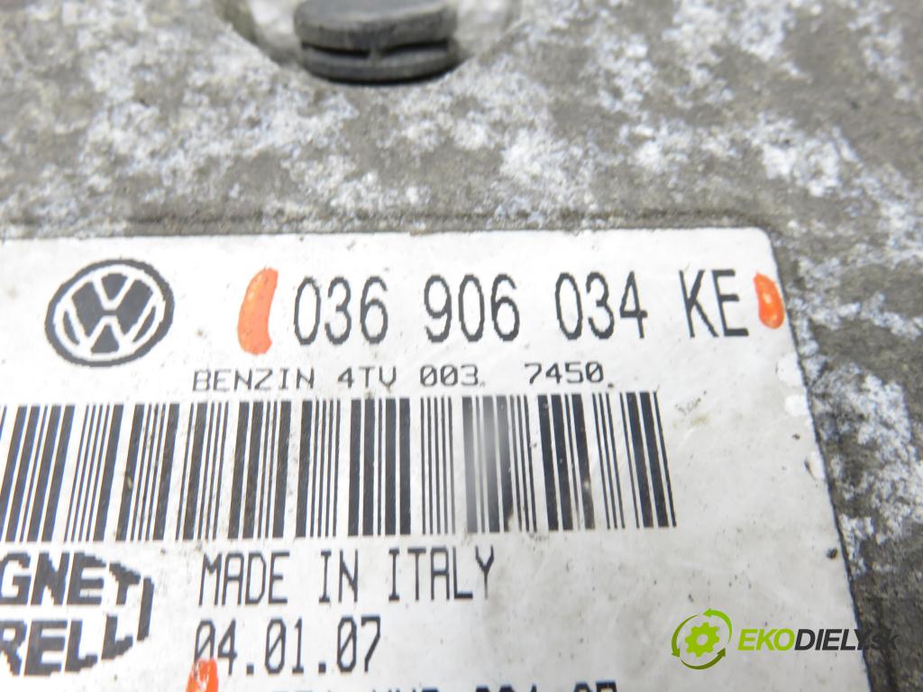 SKODA FABIA I (6Y2) HB 2007 55,00 1.4 16V - BBY 1390,00 Riadiaca jednotka Motor 6160131301 ; 036906034KE ; IAW4TVKE
