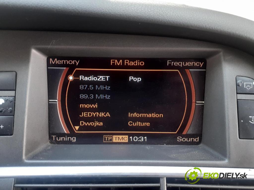 AUDI A6 (4F2, C6) SEDAN 2004 165,00 3.0 TDI quattro - BMK 2967,00 ZOBRAZIT: 4F0919603A