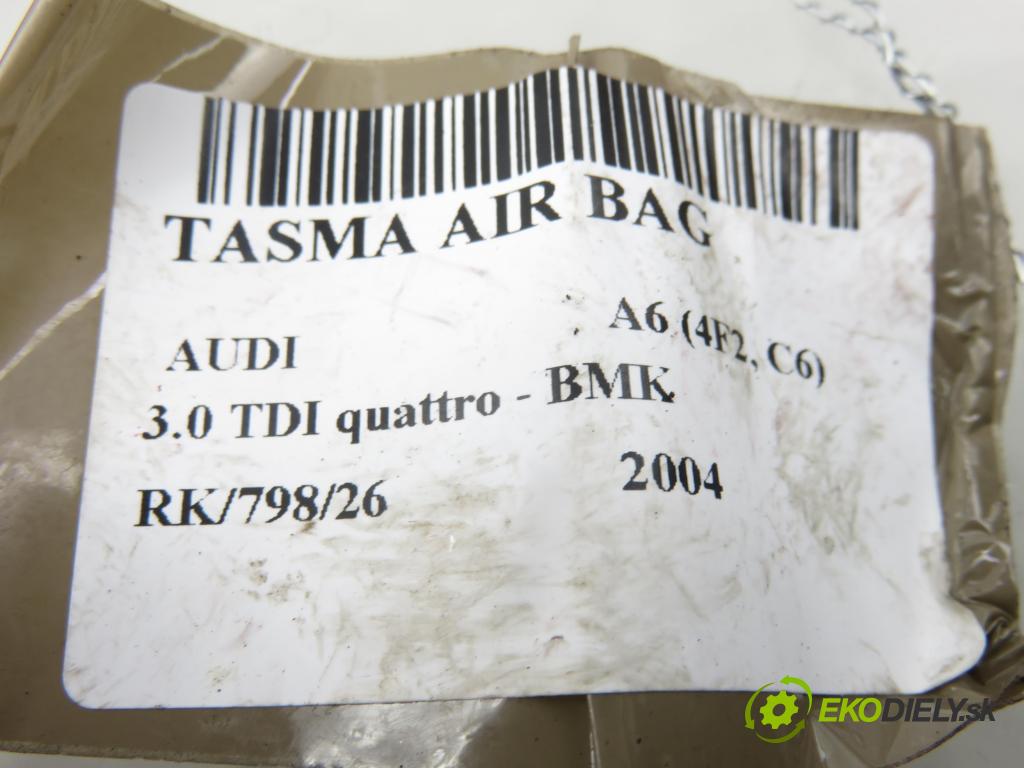 AUDI A6 (4F2, C6) SEDAN 2004 165,00 3.0 TDI quattro - BMK 2967,00 PÁSKA: air BAG 4E0953541A