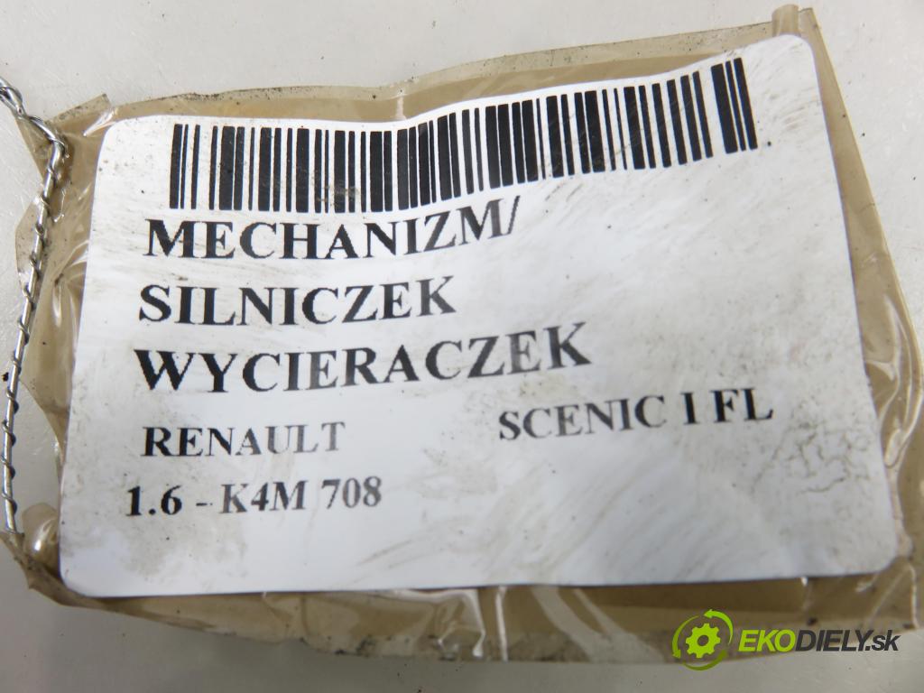 RENAULT SCENIC I (JA0/1_) MINIVAN 2001 0,00 1.6 - K4M 708 1598,00 Motorček stieračov 0390241379