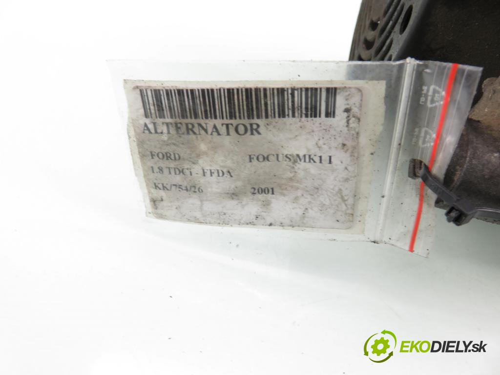 FORD FOCUS (DAW, DBW) HB 2001 74,00 1.8 TDCi - FFDA 1753,00 Alternátor 1M5T10300BC ; MS1022118070 (Alternátor)