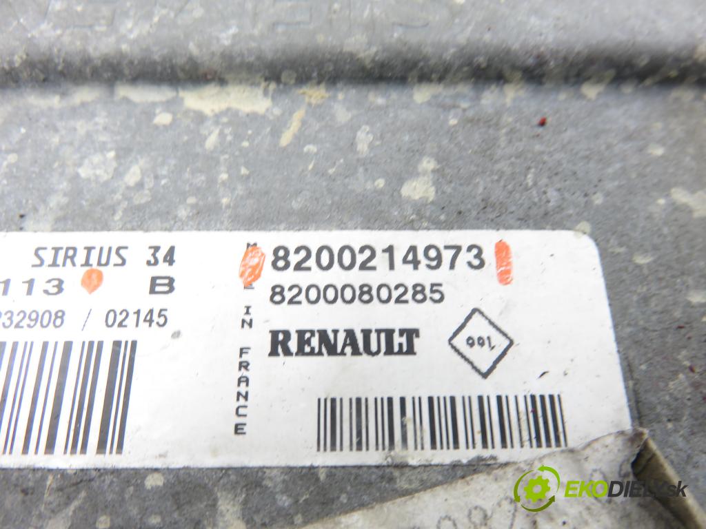 RENAULT SCENIC I (JA0/1_) MINIVAN 2001 0,00 1.6 - K4M 708 1598,00 Riadiaca jednotka Motor S118301113 ; 8200214973
