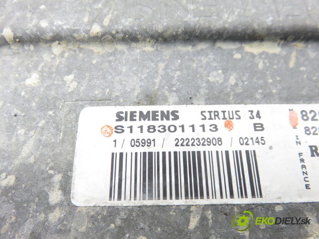 RENAULT SCENIC I (JA0/1_) MINIVAN 2001 0,00 1.6 - K4M 708 1598,00 Riadiaca jednotka Motor S118301113 ; 8200214973