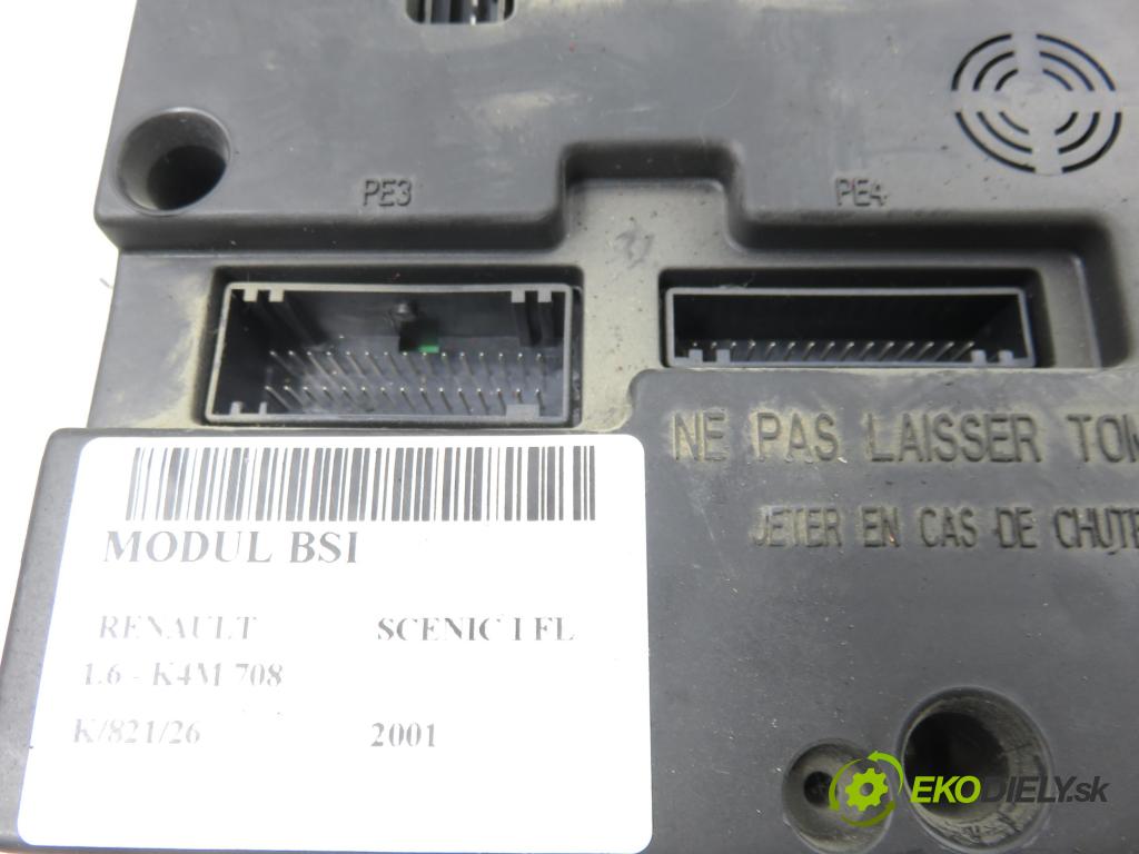 RENAULT SCENIC I (JA0/1_) MINIVAN 2001 0,00 1.6 - K4M 708 1598,00 MODUL BSI S108502610G ; 8200029342B