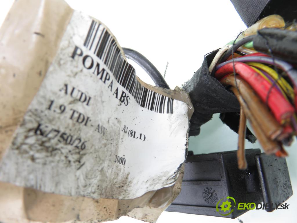 AUDI A3 (8L1) HB 2000 81,00 1.9 TDI - ASV 1896,00 Pumpa ABS 1C0907379E ; 1J0614517E ; 10020600094 (Pumpa ABS)