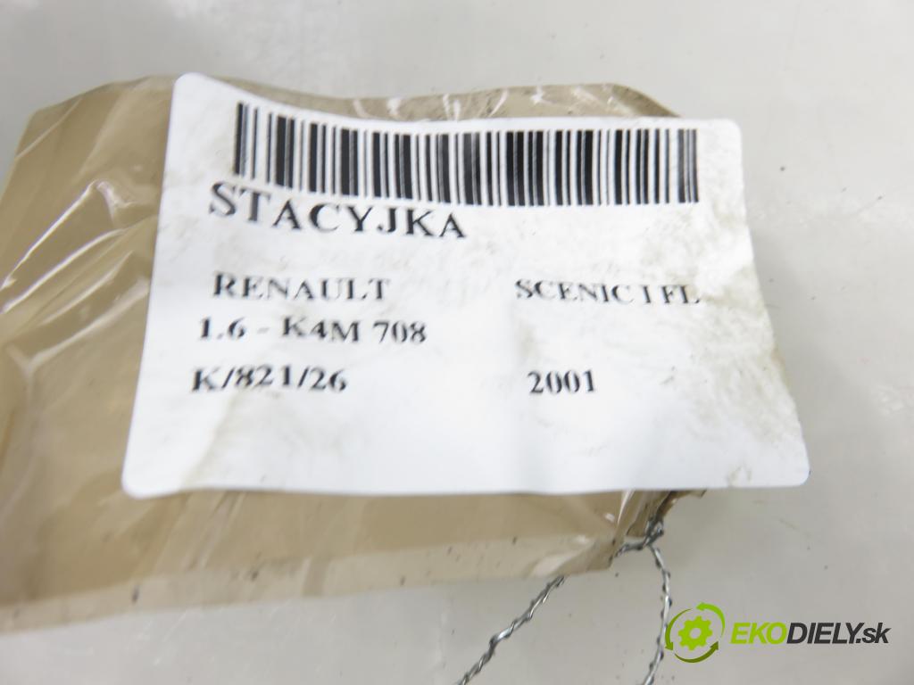 RENAULT SCENIC I (JA0/1_) MINIVAN 2001 0,00 1.6 - K4M 708 1598,00 spínačka  (Spínací skříňka)