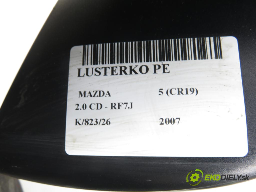 MAZDA 5 (CR19) MINIVAN 2007 105,00 2.0 CD - RF7J 1998,00 zpětné zrcátko