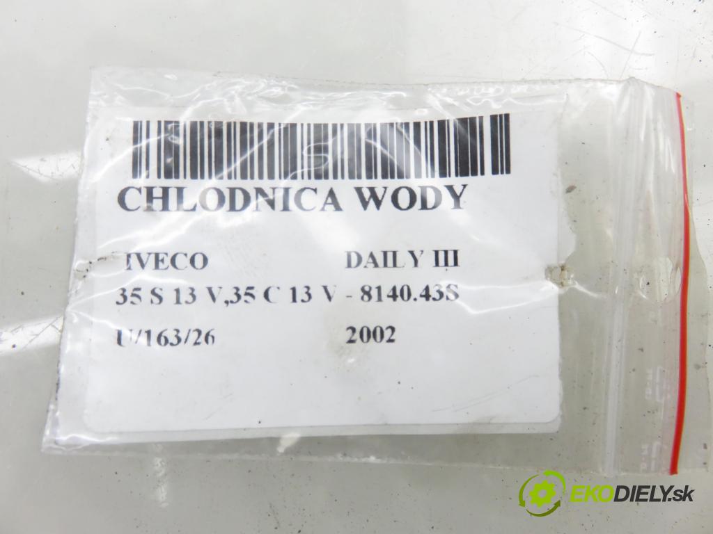 IVECO DAILY III skrzynia FURGON 2002 92,00 35 S 13 V,35 C 13 V - 8140.43S 2798,00 chladič vody