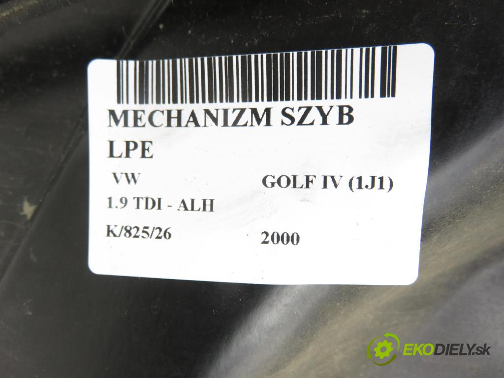 VW GOLF IV (1J1) HB 2000 66,00 1.9 TDI 90 - ALH 1896,00 mechanismus oken 1J1959801C
